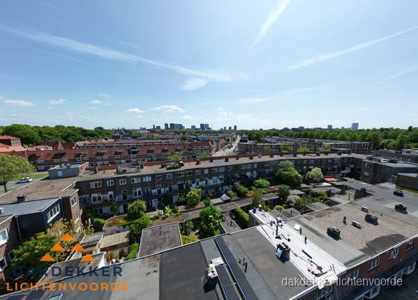 Luchtfoto van daken en dakgoten in Lichtenvoorde Luchtfoto van daken en dakgoten in Lichtenvoorde