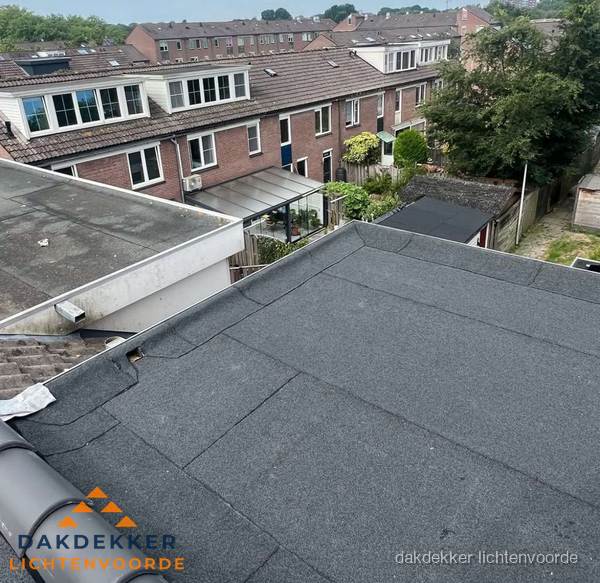 Dakinspectie plat dak aanbouw in Lichtenvoorde
